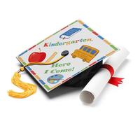 ADVANSYNC Kindergarten, Here I Come! Graduation Cap Topper