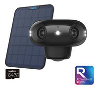 Advantage Series 4K ColorX WiFi 180 Solar/Battery Cam+ 64GB - BWB4K01SPB64