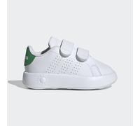 adidas Advantage Shoes Pure White Baby Green - 22
