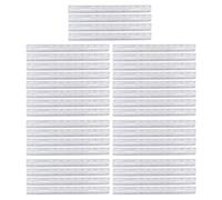 Advantus Plastic Ruler with Pencil Groove, 12-Inch, Clear, Pack of 36