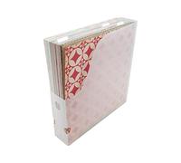 Advantus Plastic Storage Studios Paper Holder-12.5-inch x 13-inch x 2.625-inch, Clear, One Size, CH92600