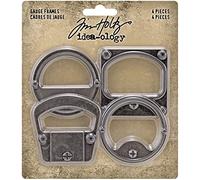 Advantus Tim Holtz Gauge Frames IDEA-O 4/PKG, 0
