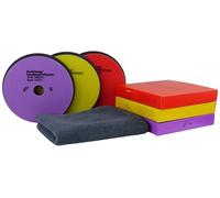 ADVANTUSE - Koch Chemie Polish Set Pads (2024) 25 mm Height - Heavy Cut to High Gloss (3 x Pad 150 mm)