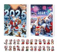 Advent 2025 Cat Themed Pendant Calendars - Wall Calendar 2025-2026 | Christmas Countdown Calendar, Christmas Planner, 2026 Tablet Planner, Wall 12M