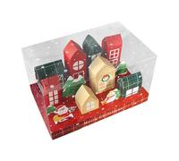 Advent Boxes to Fill - 2025 Countdown Calendar Christmas,Holiday Party Favor Boxes,for Chocolate Snacks Family Gatherings Office Teachers Students Event Planners Neighbors