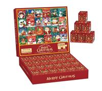 Advent Calendar 2024 Christmas Puzzle, 1008 Pieces Christmas Jigsaw Puzzles For Adults And Kids, 24 Days Christmas Countdown Puzzle, Countdown To Christmas Home Decoration