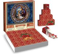 Advent Calendar 2024 Nativity Scene Jigsaw Puzzle 1000 Pieces Puzzles Jigsaw Countdown Calendar for Christmas Gifts 24 Boxes Puzzles for Countdown for the Whole Family