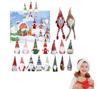 Advent Calendar 2025, 24-Day Gnome Advent Calendar with Home Decoration for Home, Swedish Tomte Dolls Made of Plush for Women, Men, Children, Girls, Teenagers, Toddlers