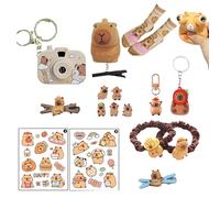 Advent Calendar 2025 Capybara Squishy, Capybara Advent Calendar 2025 3D, 31Pcs, Suitable for Boys and Girls (17 PCS)
