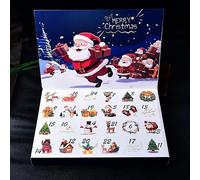 Advent Calendar 2025, Christmas 24 Days Countdown Calendar Reusable Empty Advent Calendar with 24 Drawers Christmas Calendar, Surprise Xmas Gifts for Boys Girls Teens