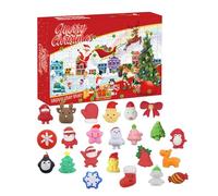Advent Calendar 2025,Christmas Calendar Brain Teaser Metal Puzzles 24Pcs,Interlock Game Mind IQ And Test Games,Fidget Toys Gifts for Teen Adults (E)