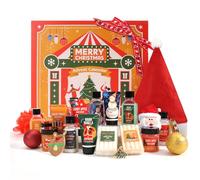 Advent Calendar 2025 Christmas Gifts for Women, 24pcs Spa Gift Sets Bath Sets for Women Gifts with 2 Christmas Tree Earrings, Bubble Bath, Xmas Decorations etc,Christmas Gifts Ideas for Mum, Family
