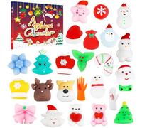 Advent Calendar 2025 for Kids Christmas 24 Days Countdown Advent Calendar Christmas Ornaments Xmas Surprises Xmas Holiday Party Relief Stress Blind Box Gifts for Boys Girls Teenagers
