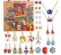 Advent Calendar 2025 Girls, Princess Christmas Countdown Calendar with 24 Surprises Including DIY Pendant Bracelet, 24 Days, Gift Idea for Kids