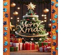 Advent Calendar 2025 Santa Claus Jigsaw Puzzle 130 Pieces for Adult Santa Claus Christmas Gifts Decoration for Kids And Adults Family Interactive Entertainment Educational Brain Teaser Game (red 4)