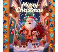 Advent Calendar 2025 Santa Claus Jigsaw Puzzle 130 Pieces for Adult Santa Claus Christmas Gifts Decoration for Kids And Adults Family Interactive Entertainment Educational Brain Teaser Game (red 1)