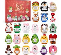 Advent Calendar 2026, 24 Days Handmade Crochet Animals