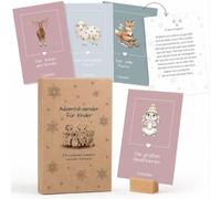 Advent Calendar 2026 for Kids | 24 Tasks and Inspirations from the Animal World | Calendar Without Chocolate and Sweets | Daily Advent Activities