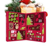 Advent Calendar - 24-Day Advent Calendar for Guitar Accessories - Guitar Strings, Suitable for Adults and Teenagers for Practicing, Playing and Performances in the Studio