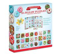 Advent Calendar: 24 Jigsaw Puzzles(50 Pieces Each Puzzle) Christmas (US IMPORT)
