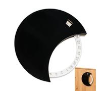 Advent Calendar - 30-Day Countdown with Strong Magnets | Moon-Shaped Rotary Wheel with Fridge Magnets - For Various Holiday Parties and Gatherings in the Kitchen and in the Kitchen