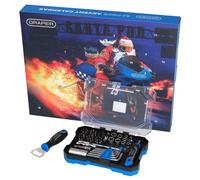 Draper 62 Piece Tool Set Advent Calendar 2025 - Limited Edition Christmas for DIY, Car & Motor Enthusiasts - 24 Day Xmas Countdown with Sockets, Screwdriver Bits, Hex Keys & Storage Case