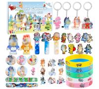 Advent Calendar Advent Calendar Kids Countdown To Christmas,Figures Set Includes 39 Accessories Such As Dolls And Stickers,Advent Clendar Bring 24 Surprises For Kids Advent Gifts Suit Boys & Girls
