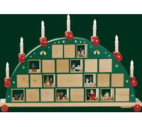 Advent Calendar Arch With Electric Candles HxB= 48x76cm NEW Light Arch