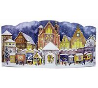 Large Antique Advent Calendar Traditional German Freestanding 3D free post UK
