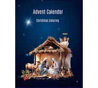 Advent Calendar Catholic: Nativity Coloring Book
