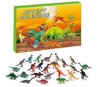 Advent Calendar Christmas 24 Days Countdown Calendar For Kids With 24 Dinosaur Toys, Cool For Childrens Funny Early Childhood Education Toys (Dinosaur)