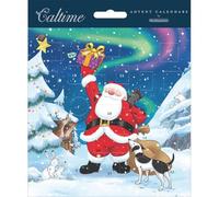 Advent Calendar Christmas Card Magic Raymond Briggs Xmas Countdown Greeting Card - Caltime - By Caltime - 24 Doors To Open, Whimsical Design, Interactive Fun, Keepsake, Eco-Friendly, Unique Gift