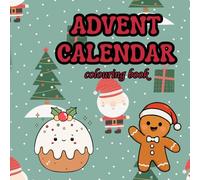 Advent Calendar Christmas Colouring Book