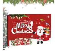 Advent Calendar | Countdown Calendar 24 Days Christmas | Bait Equipment for Water and Salt | Man Boy Grandpa Husband Friend Father Enthusiasts