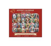 Advent Calendar Countdown Calendar Puzzle Toy Happy Christmas Dogs Puzzle 1000 2026 Christmas Countdown 24 Days Family Game Night Toy