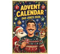 Advent Calendar Dad Jokes: 24 Days of Fun for Adults, Perfect Gift for Men, with Family-Friendly Humor | Christmas present for dads