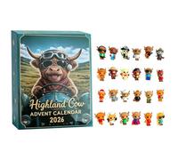 Advent Calendar Every Day Brings Surprises Open One Mini Cattle Figurine Each Day For A Cozy 24 Day Christmas Countdown Then Display The Complete Collection.