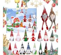 Advent Calendar for Christmas Countdown | 24 Doors with Secret Santa Advent Calendar | Swedish Plush Figures Collection for Teenagers | Adults Children Girls Baby &