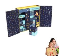 Advent Calendar For Filling,2024 Christmas Advent Calendar Boxes Empty,24 Grids Adults Made Your Own Advent Calendar, DIY Christmas Advent Calendar To Fill For Kids Toy Small Models (B)