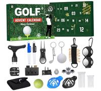 Advent Calendar for Men 24-Day Golf Themed Christmas Countdown Calendar with Insert Accessories Surprises for Golf Lovers Enthusiasts, Christmas Advent 2025, 2025