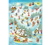 Advent Calendar "Fun with sledging"