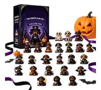 Advent Calendar - Halloween 2026 24 Acrylic Dog Figurines 2D