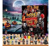 Advent Calendar,Halloween Horror Movie Characters Advent Calendar,Nightmare Before Christmas Advent Calendar 24Pcs Doll