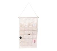 Advent calendar made of fabric to fill, winter Christmas decoration, impresses with its timeless design and ease of use for several years - promotes holiday customs