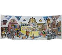 Christmas Bus Village from 1965 Antique Richard Sellmer Advent Calendar