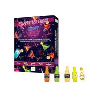 Advent Calendar - Premium Happy Hour Liqueur Chocolate Christmas Collection | 24 Assorted Flavours: Cosmo, Mojito, Spritz, Gin Tonic, Moscow Mule | Adult Holiday Treat 275g