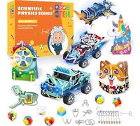 Advent Calendar STEM 2025-24Set DIY Building Kit - Engineering Electronics Science Kit - Christmas Craft Gifts Toys for 8 9 10 11 12 14 Years Old