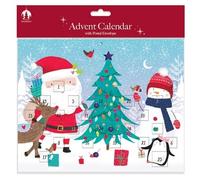 Advent Calendar XMAS Cute with postal envelope -Perfect for Christmas Hamper Stocking Grotto Festive Messages Count down