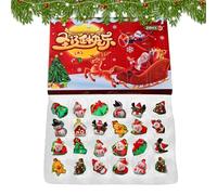 Advent Calendars 2025- Christmas Countdown Calendar, 24 Days Pendant Decor, Vacation Countdown Advent Calendars | For Living Room Bedroom Home Apartment School Party Winter Daily Activity