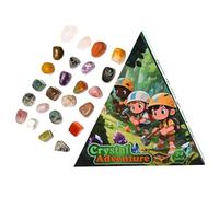 Advent Calendars | 24 Day Mineral Calendar,Mineral Stones Gems Decoration For Teens And Women At Holidays And